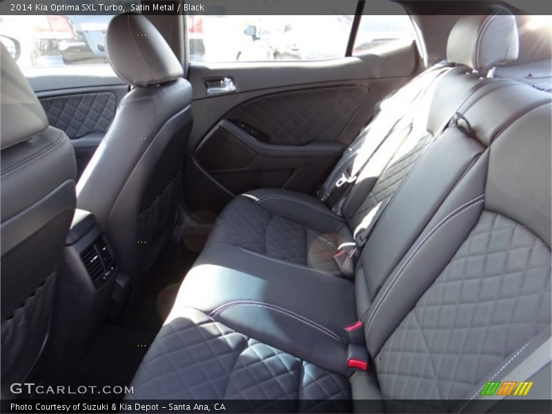 Satin Metal / Black 2014 Kia Optima SXL Turbo