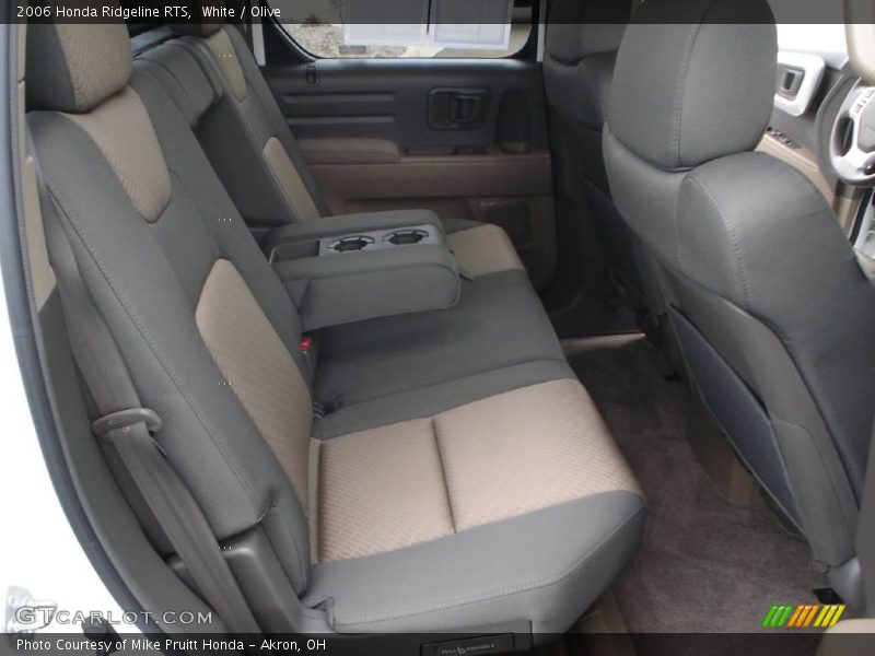 White / Olive 2006 Honda Ridgeline RTS