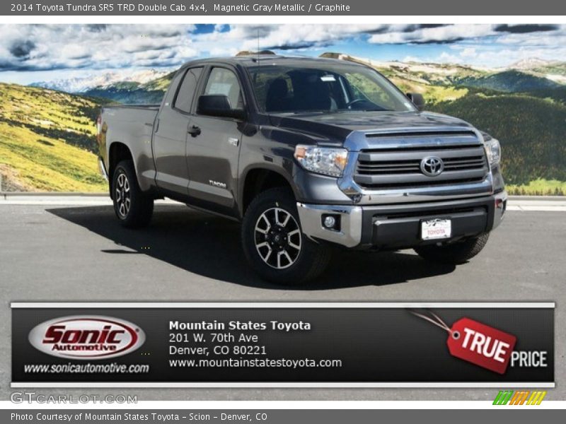Magnetic Gray Metallic / Graphite 2014 Toyota Tundra SR5 TRD Double Cab 4x4