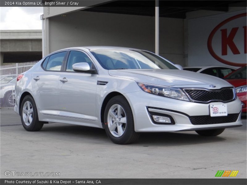 Bright Silver / Gray 2014 Kia Optima LX