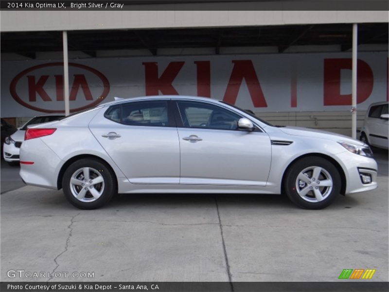Bright Silver / Gray 2014 Kia Optima LX