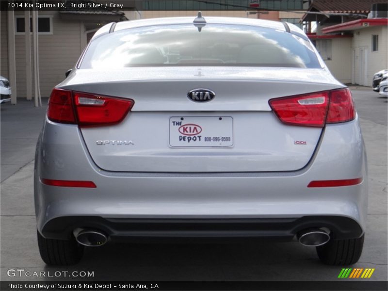 Bright Silver / Gray 2014 Kia Optima LX