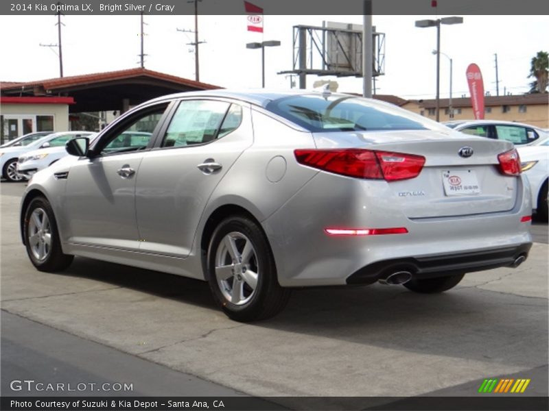 Bright Silver / Gray 2014 Kia Optima LX