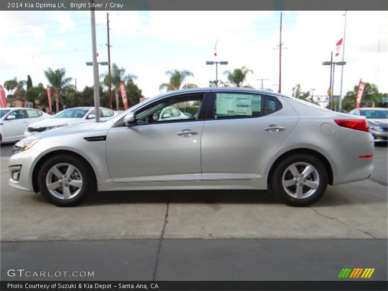 Bright Silver / Gray 2014 Kia Optima LX