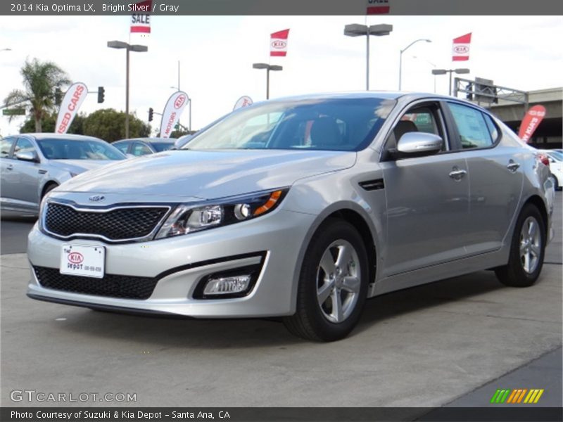 Bright Silver / Gray 2014 Kia Optima LX