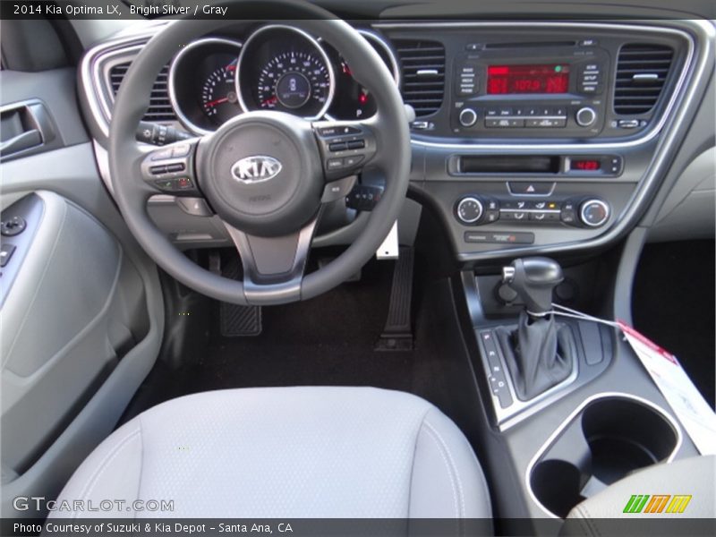 Bright Silver / Gray 2014 Kia Optima LX
