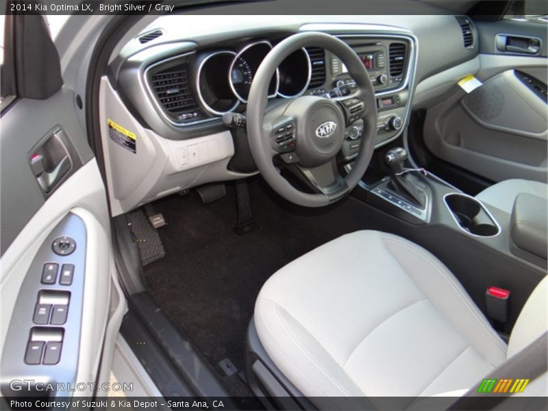 Bright Silver / Gray 2014 Kia Optima LX