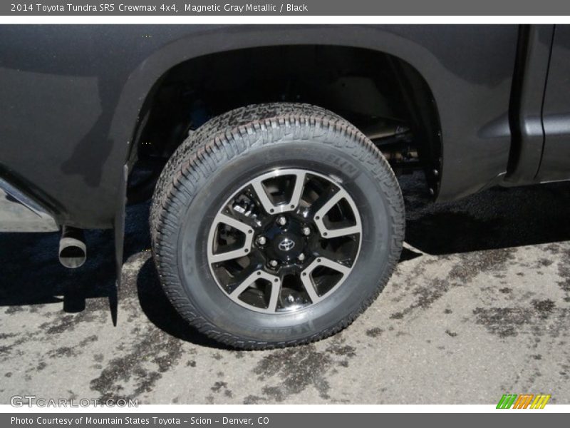 Magnetic Gray Metallic / Black 2014 Toyota Tundra SR5 Crewmax 4x4