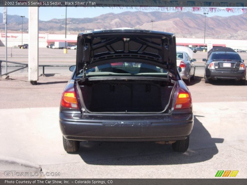 Black Silver / Tan 2002 Saturn S Series SL1 Sedan