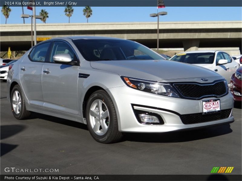 Bright Silver / Gray 2014 Kia Optima LX