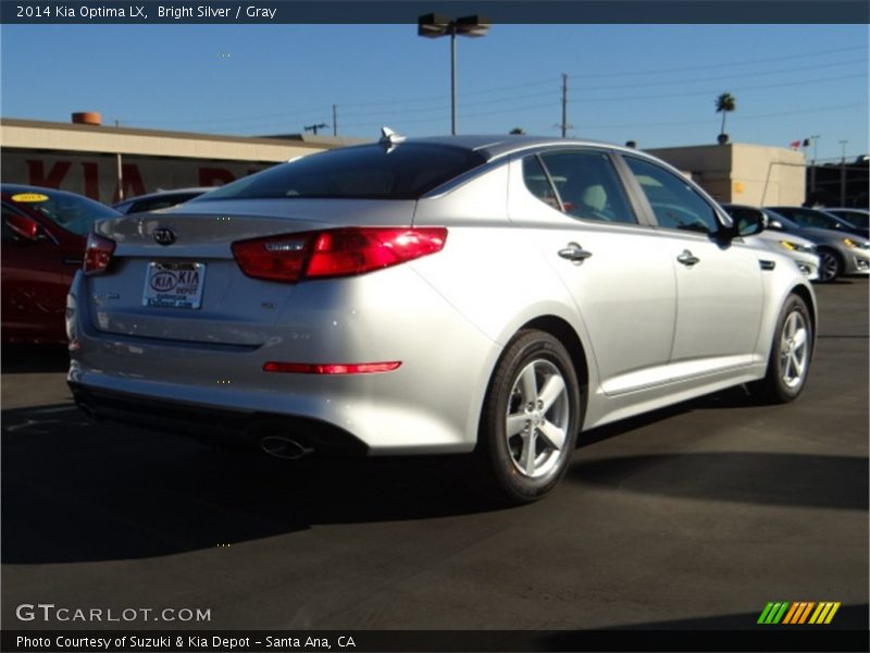 Bright Silver / Gray 2014 Kia Optima LX