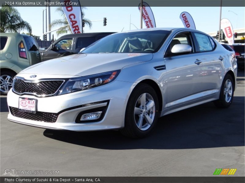 Bright Silver / Gray 2014 Kia Optima LX