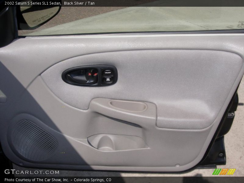 Black Silver / Tan 2002 Saturn S Series SL1 Sedan