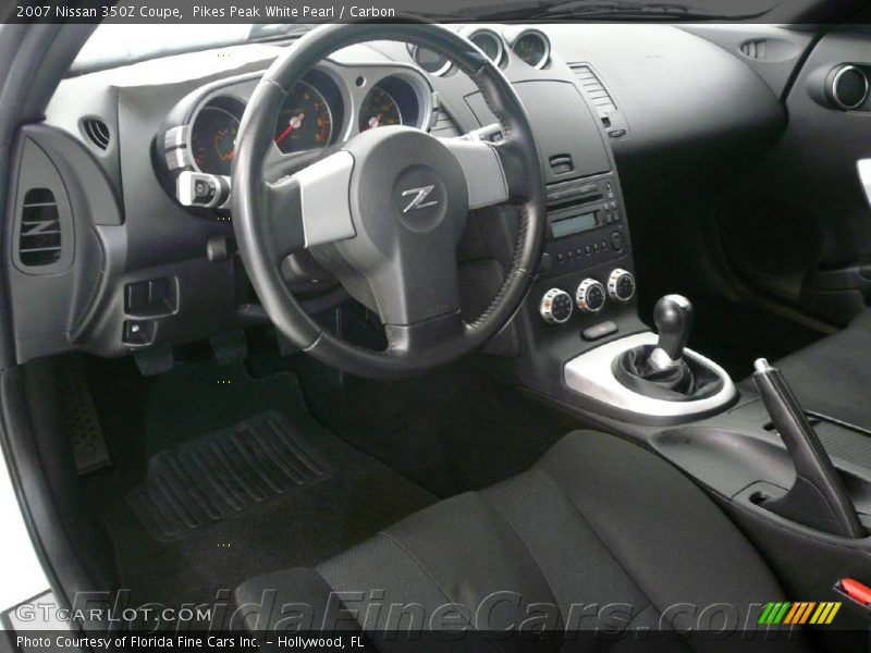 Pikes Peak White Pearl / Carbon 2007 Nissan 350Z Coupe