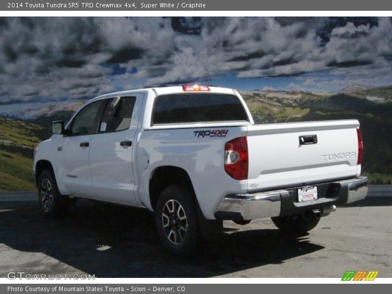 Super White / Graphite 2014 Toyota Tundra SR5 TRD Crewmax 4x4