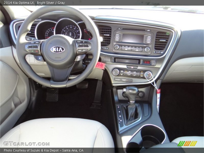 Bright Silver / Gray 2014 Kia Optima LX