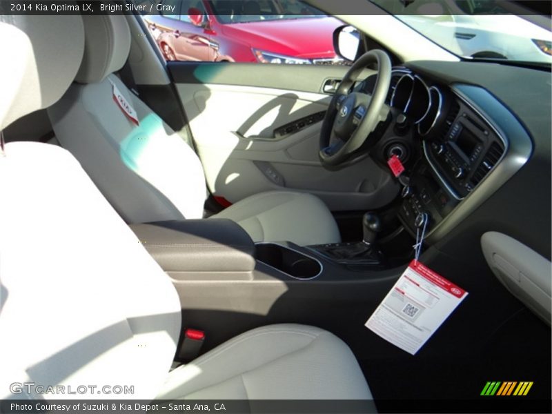 Bright Silver / Gray 2014 Kia Optima LX