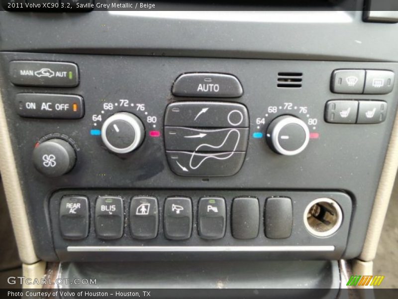 Saville Grey Metallic / Beige 2011 Volvo XC90 3.2