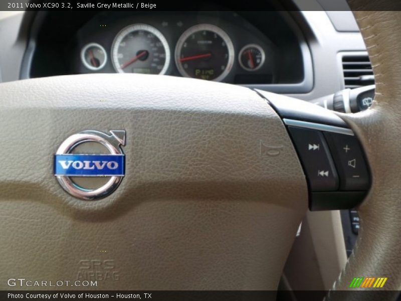 Saville Grey Metallic / Beige 2011 Volvo XC90 3.2
