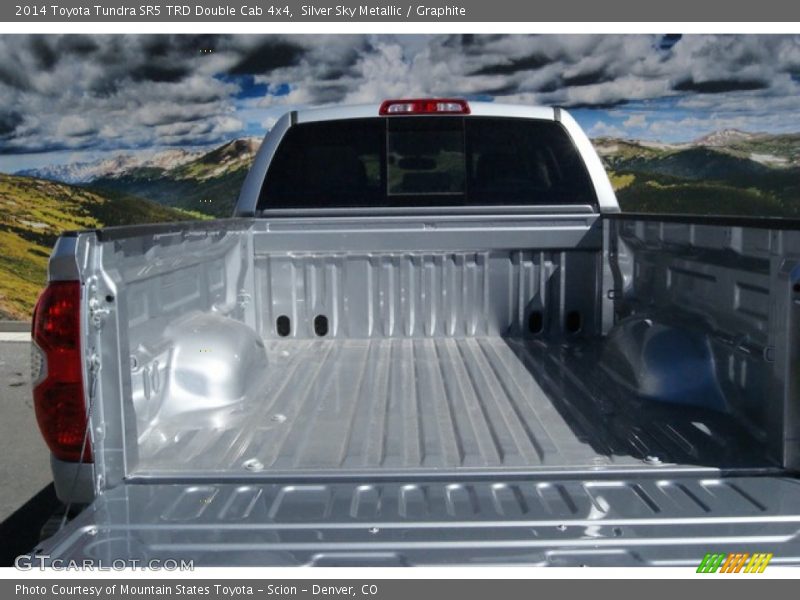 Silver Sky Metallic / Graphite 2014 Toyota Tundra SR5 TRD Double Cab 4x4