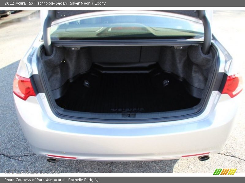 Silver Moon / Ebony 2012 Acura TSX Technology Sedan