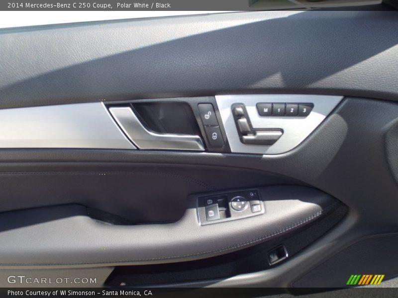 Polar White / Black 2014 Mercedes-Benz C 250 Coupe