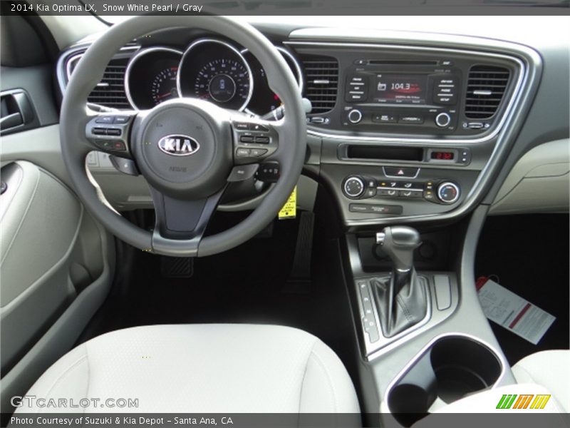 Dashboard of 2014 Optima LX