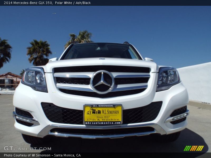 Polar White / Ash/Black 2014 Mercedes-Benz GLK 350