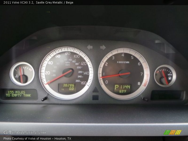 Saville Grey Metallic / Beige 2011 Volvo XC90 3.2