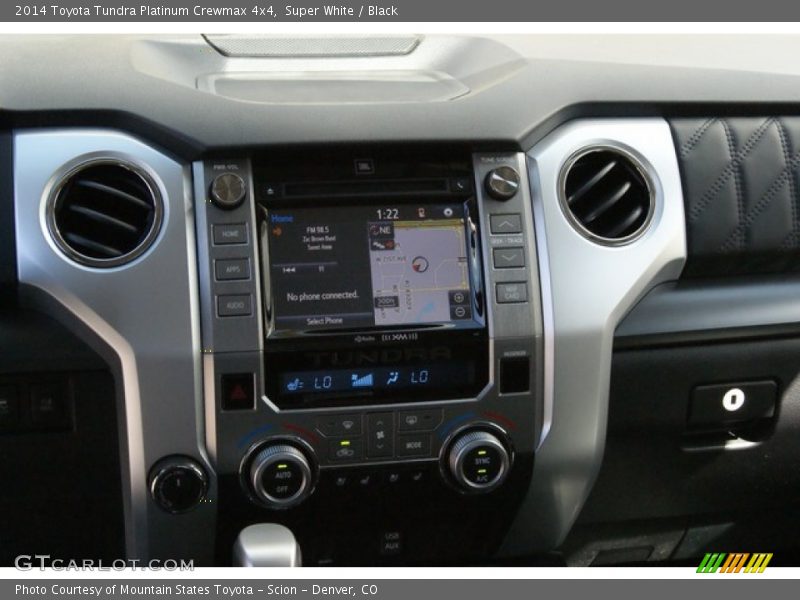 Super White / Black 2014 Toyota Tundra Platinum Crewmax 4x4