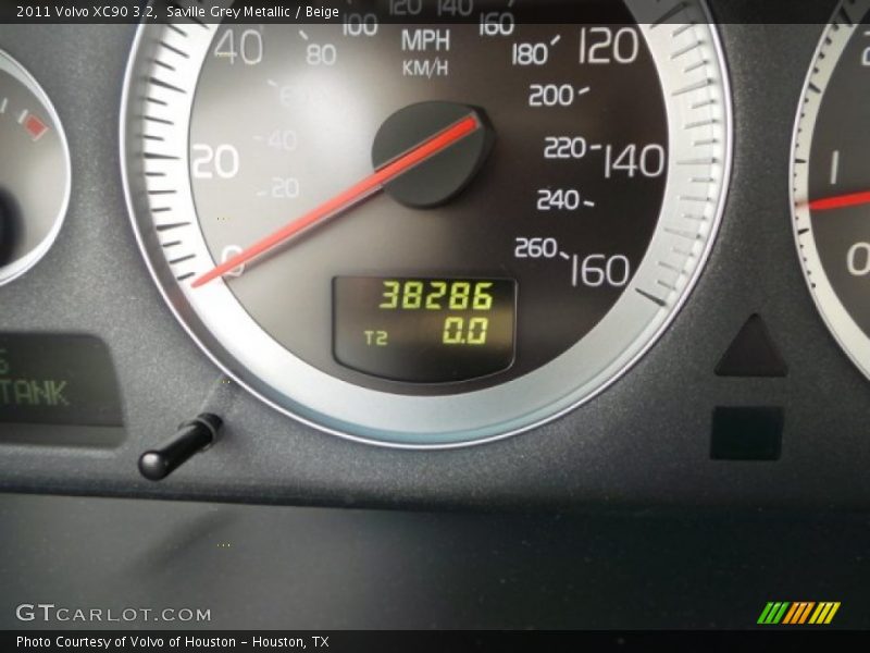 Saville Grey Metallic / Beige 2011 Volvo XC90 3.2