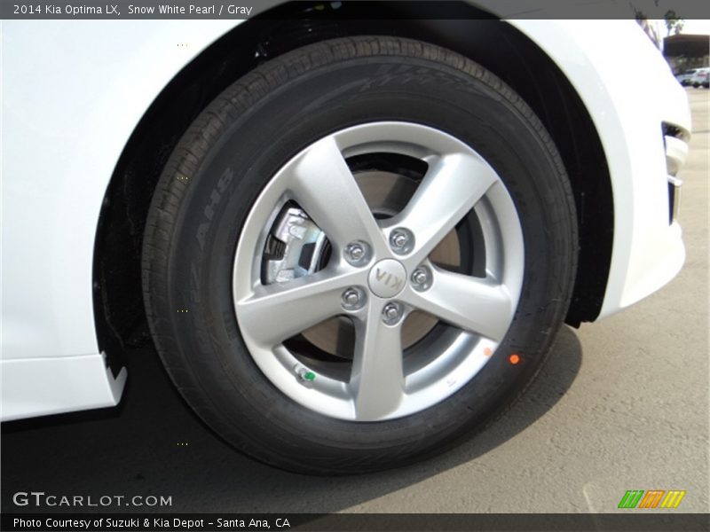  2014 Optima LX Wheel