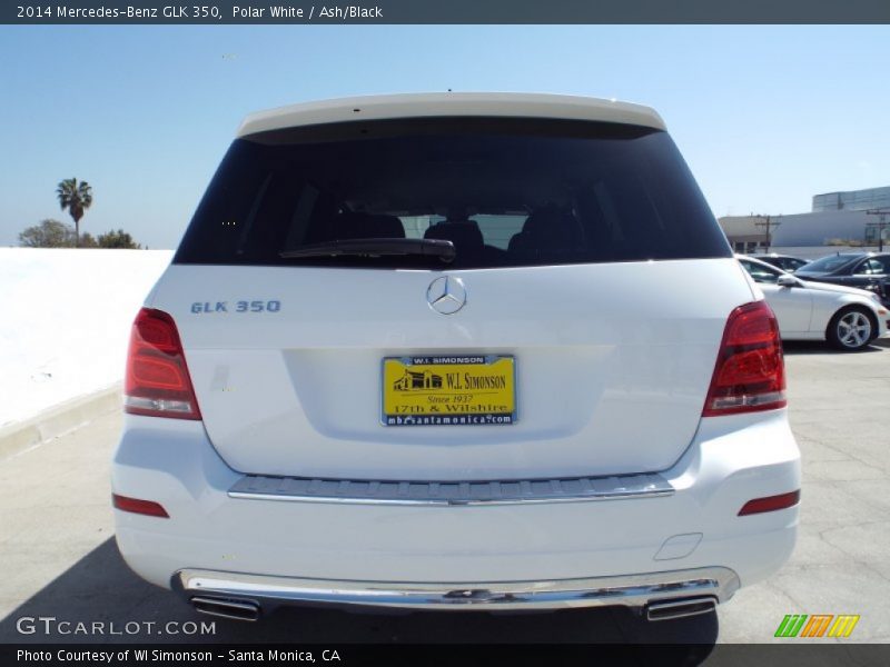 Polar White / Ash/Black 2014 Mercedes-Benz GLK 350