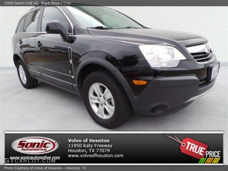 Black Onyx / Gray 2009 Saturn VUE XE
