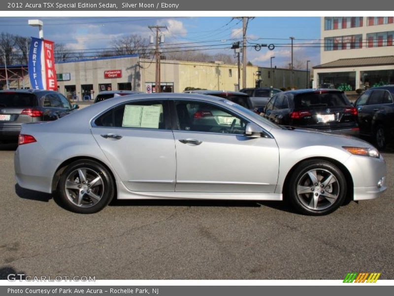 Silver Moon / Ebony 2012 Acura TSX Special Edition Sedan