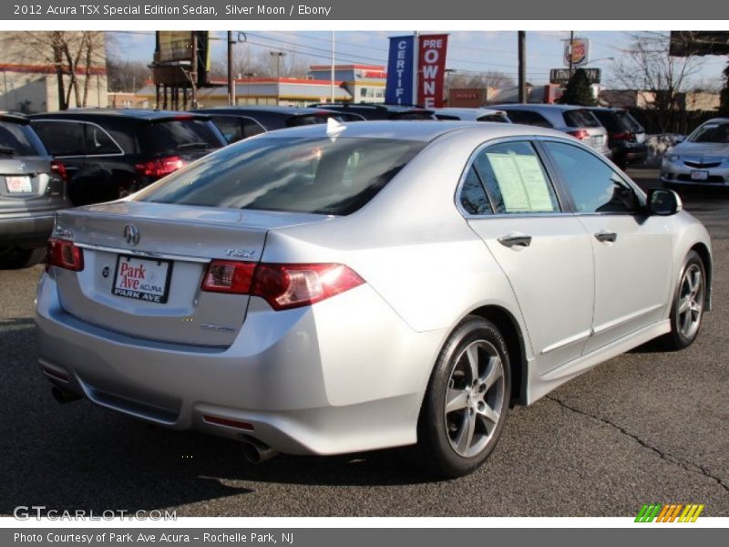 Silver Moon / Ebony 2012 Acura TSX Special Edition Sedan