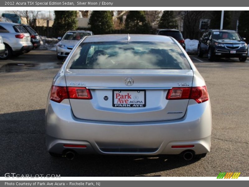 Silver Moon / Ebony 2012 Acura TSX Special Edition Sedan