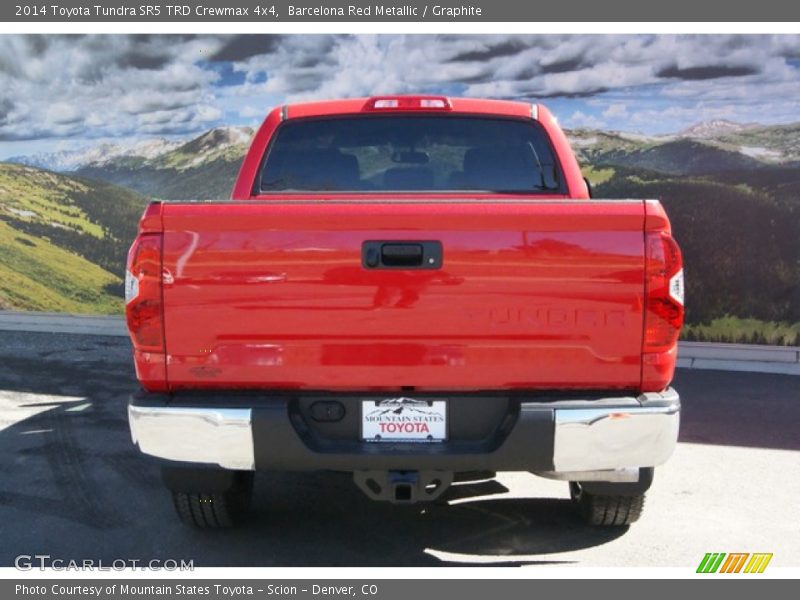 Barcelona Red Metallic / Graphite 2014 Toyota Tundra SR5 TRD Crewmax 4x4