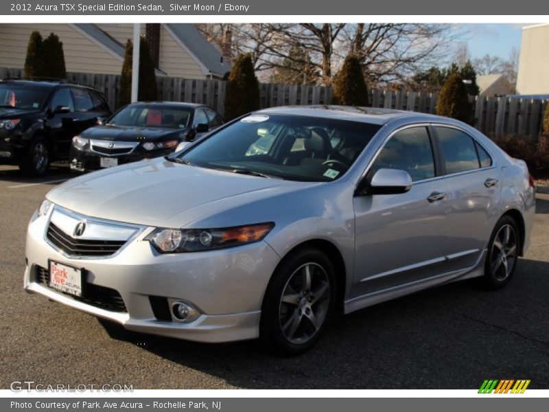 Silver Moon / Ebony 2012 Acura TSX Special Edition Sedan