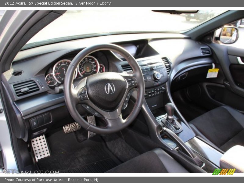 Silver Moon / Ebony 2012 Acura TSX Special Edition Sedan