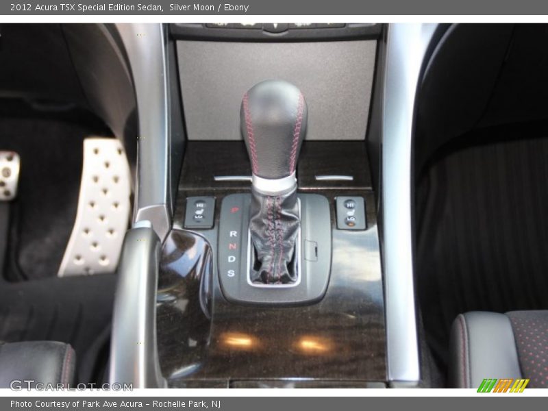 Silver Moon / Ebony 2012 Acura TSX Special Edition Sedan