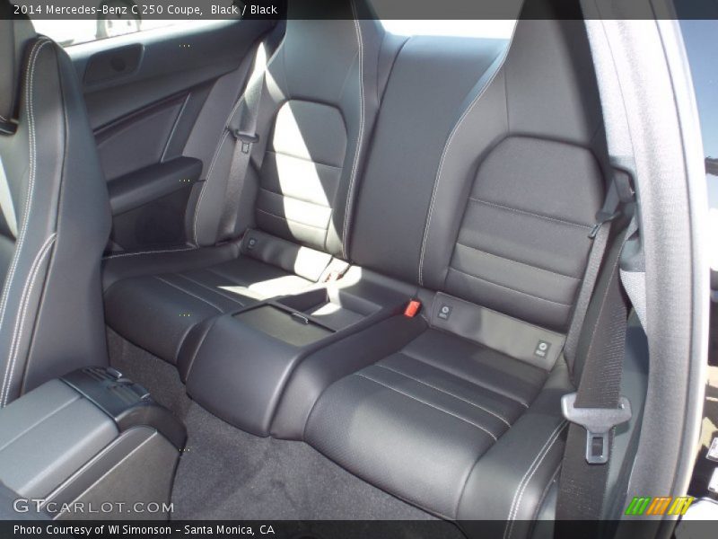 Black / Black 2014 Mercedes-Benz C 250 Coupe