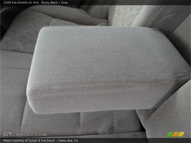 Ebony Black / Gray 2008 Kia Sorento LX 4x4