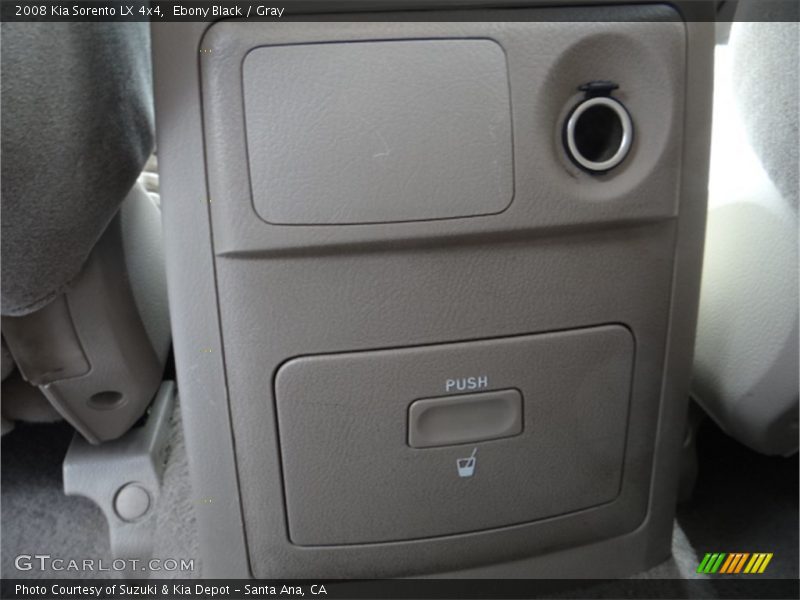 Ebony Black / Gray 2008 Kia Sorento LX 4x4