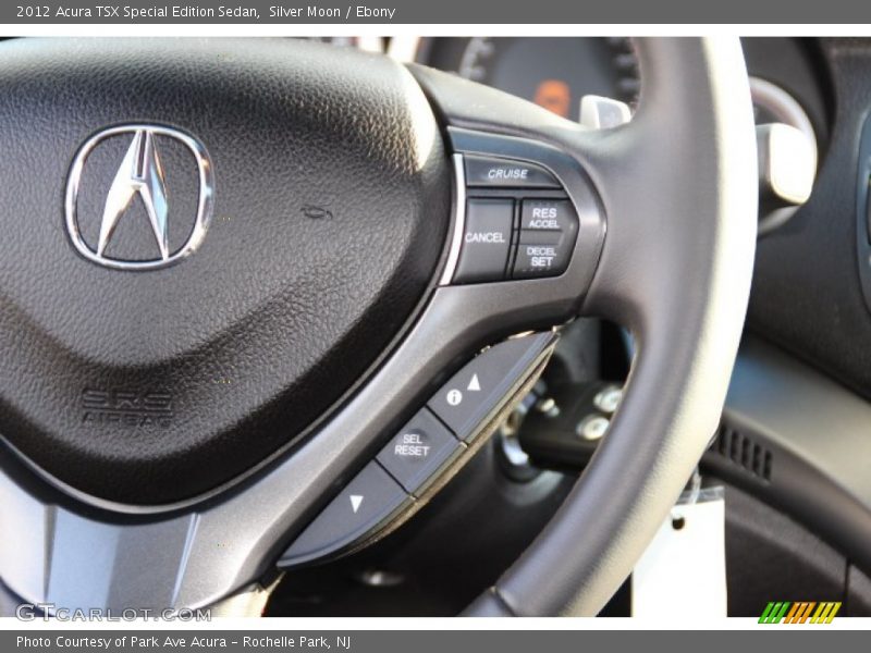 Silver Moon / Ebony 2012 Acura TSX Special Edition Sedan
