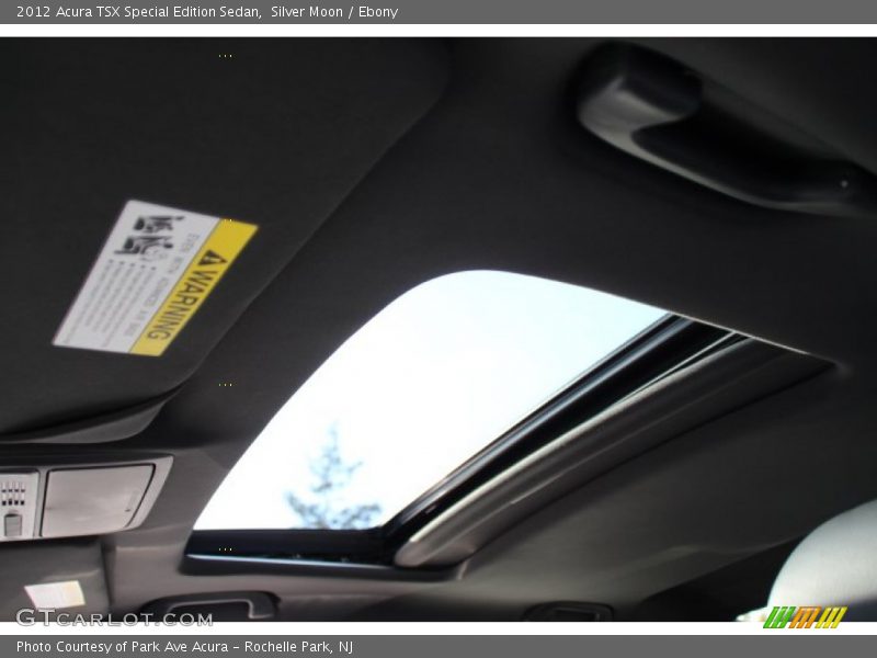 Silver Moon / Ebony 2012 Acura TSX Special Edition Sedan