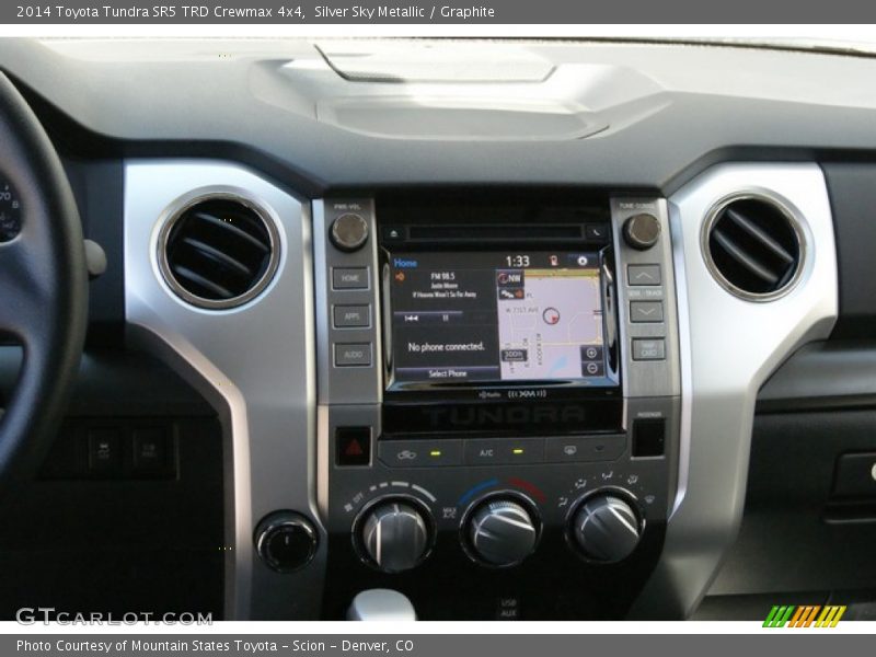 Silver Sky Metallic / Graphite 2014 Toyota Tundra SR5 TRD Crewmax 4x4