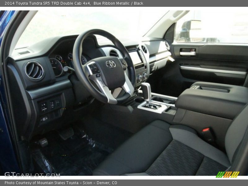 Blue Ribbon Metallic / Black 2014 Toyota Tundra SR5 TRD Double Cab 4x4