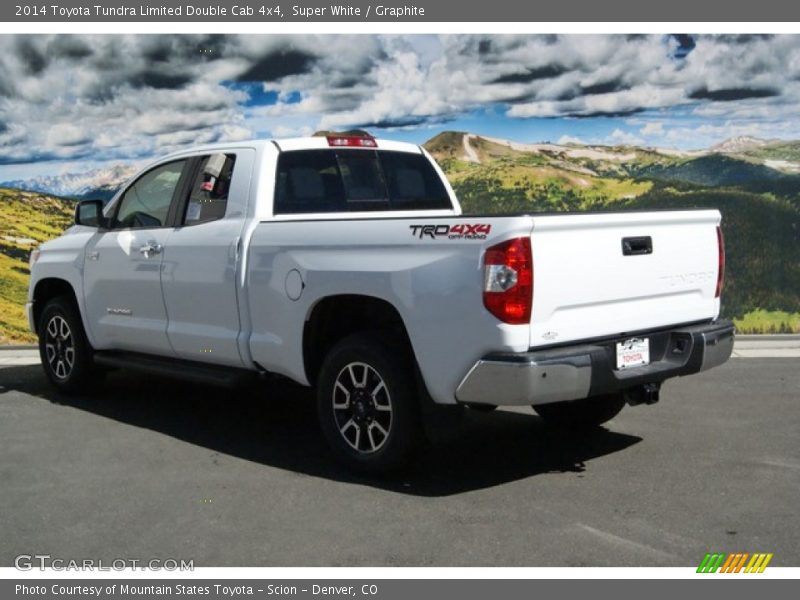 Super White / Graphite 2014 Toyota Tundra Limited Double Cab 4x4