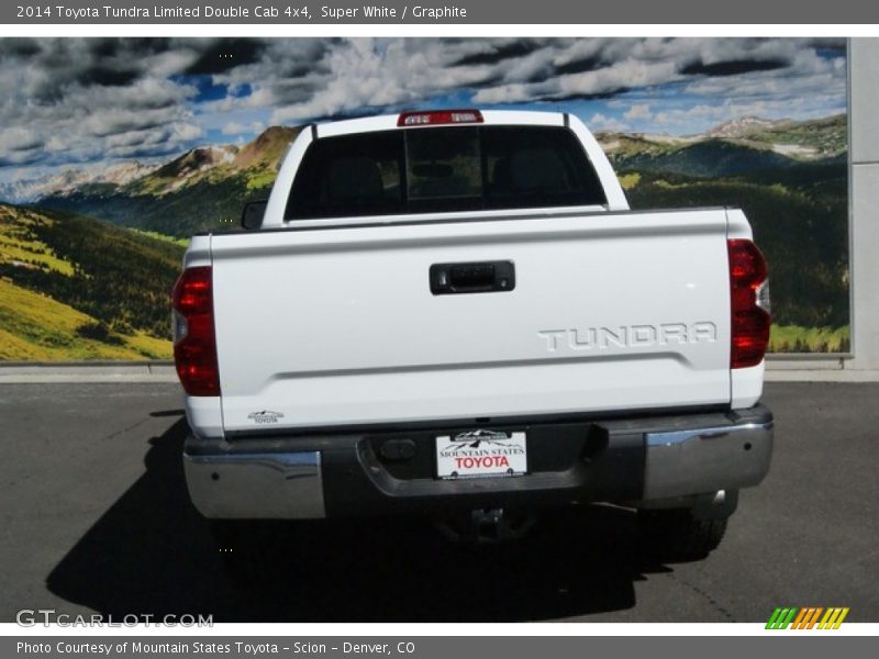 Super White / Graphite 2014 Toyota Tundra Limited Double Cab 4x4